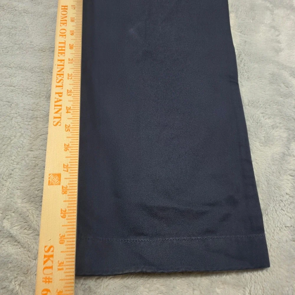 J.Crew Mens 38x32 Navy‎ Blue The Bleecker Chino Pants 100% Cotton Straight Leg